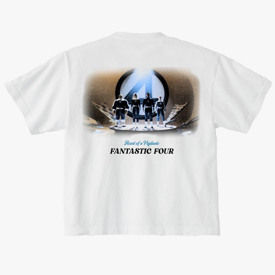 Fantastic Four " Team " Box Cut Tee